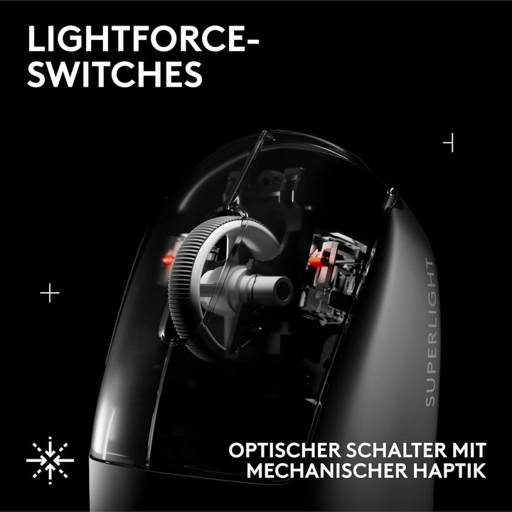 Logitech G PRO X Superlight 2 SE kabellose Gaming-Maus, 60 g Pro-Grade-Maus mit 5 programmierbaren T