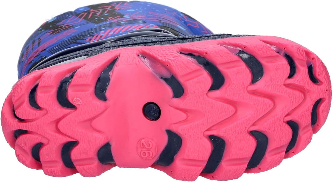 Lico Mädchen Player Gummistiefel 30 EU Marine Pink, 30 EU Marine Pink