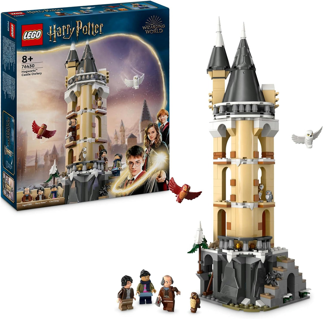 LEGO Animal Crossing Besuch von Melinda, kreatives Spielzeug & Harry Potter Eulerei auf Schloss Hogw