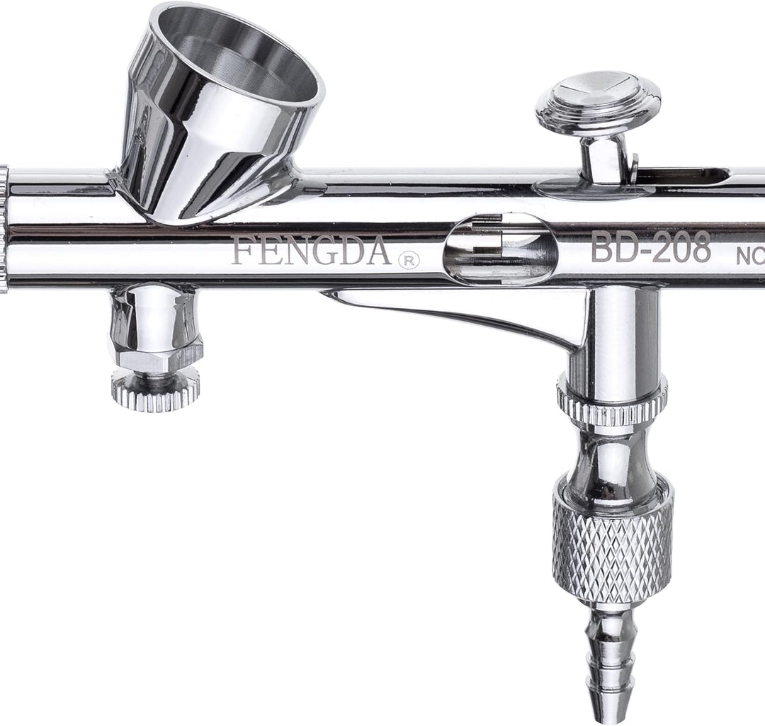 Professionelle Airbrush für Kompressor mit 0,3 mm Düse FENGDA Düse 0,3 mm Bd-208, Düse 0,3 mm Bd-208