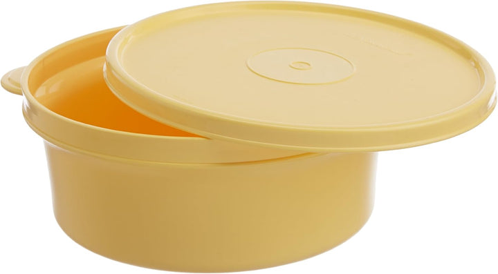 Signoraware Hitparade Drops gelb mit 2 Deckel davon 1 x Hängedeckel auslaufsicher 1,0 Liter gelb Meh