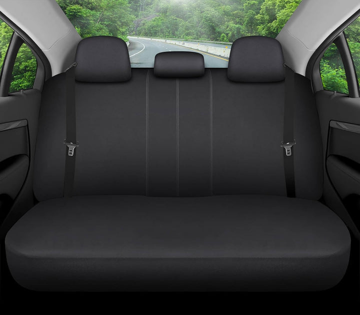 BREMER SITZBEZÜGE Schonbezüge-Komplettset für Ford Fiesta MK 6 Bj 2001-08 in Schwarz/Rot FT3