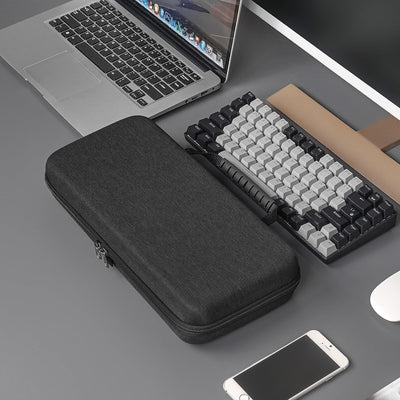 Linkidea Hard Travel Case für 75% Tastatur, Computer 84 Tasten Wireless Keyboard Tragetasche Schutzh