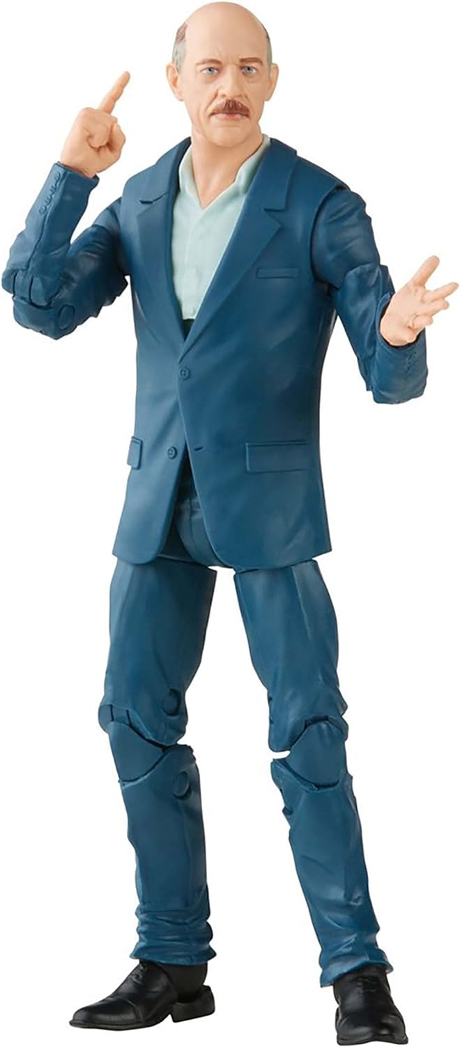 Spiderman F3021 Marvel Legends Serie J. Jonah Jameson Sammelfigur Spielzeug, 15,2 cm, 3 Zubehörteile