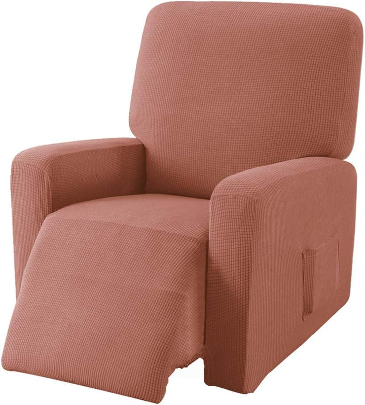EBETA E Jacquard Sesselbezug, Sesselschoner, Stretchhusse für Relaxsessel Komplett, Elastisch Bezug