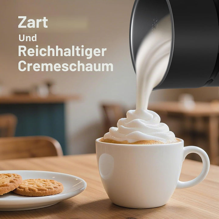 Milchaufschäumer, Milchaufschäumer Elektrisch, Kaffee-Aufschäumer, Milch-Dampfgarer, Heisse Schokola