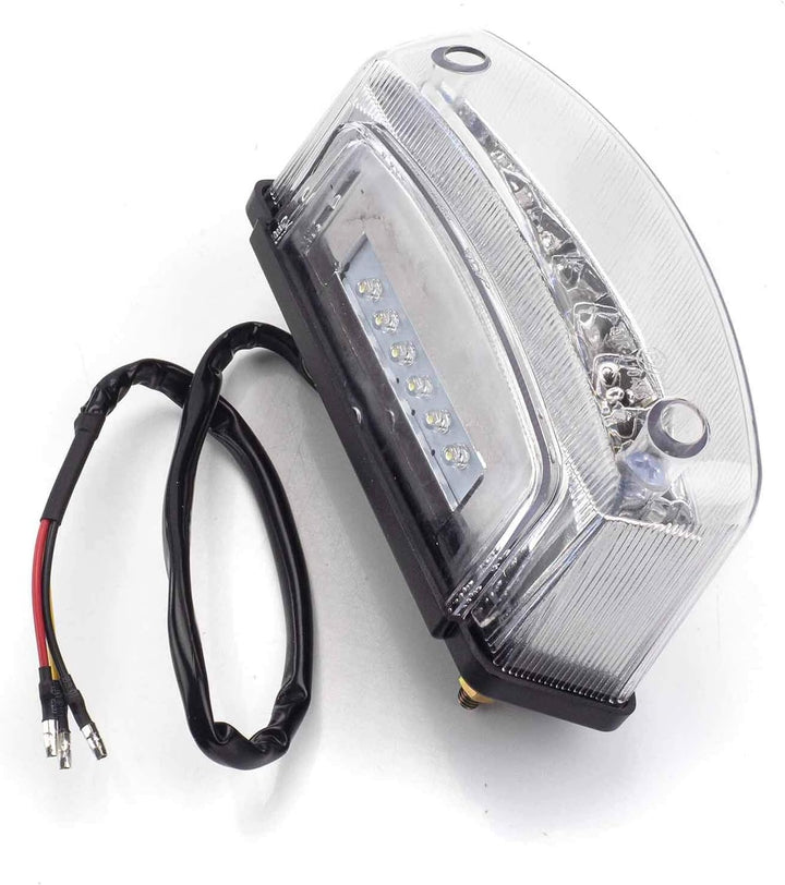 LED Rücklicht mit E-Nummer passend für Ducati Monster 600 750 800 1000 916 996 S4R S4RS S2R klar, kl