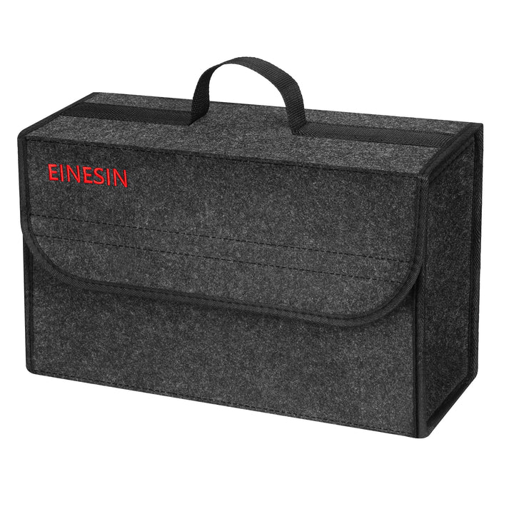 Auto Organizer Toolbag, Kofferraum Organizer aus Filz mit Klett Fixierung, Auto Zubehör für Werkzeug
