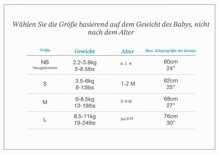 Love To Dream Baby Pucksack, Mittel (6-8,5kg), idealer Stoff für Moderate Temperaturen (20-24°C), Ar