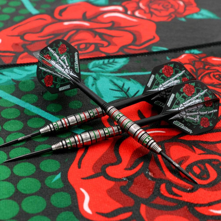 CUESOUL Jazz-Metal 21/23 / 25g Stahlspitze 90% Wolfram Dart Set mit integrierten ROST Flights CSJM-J