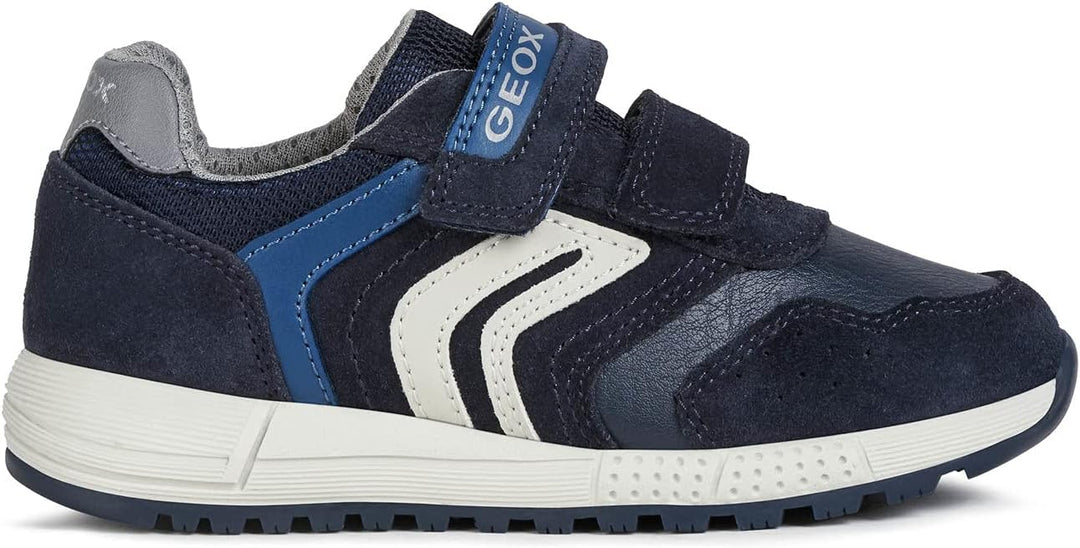 Geox Herren J Alben Boy E Sneaker 31 EU Navy Dk Avio, 31 EU Navy Dk Avio