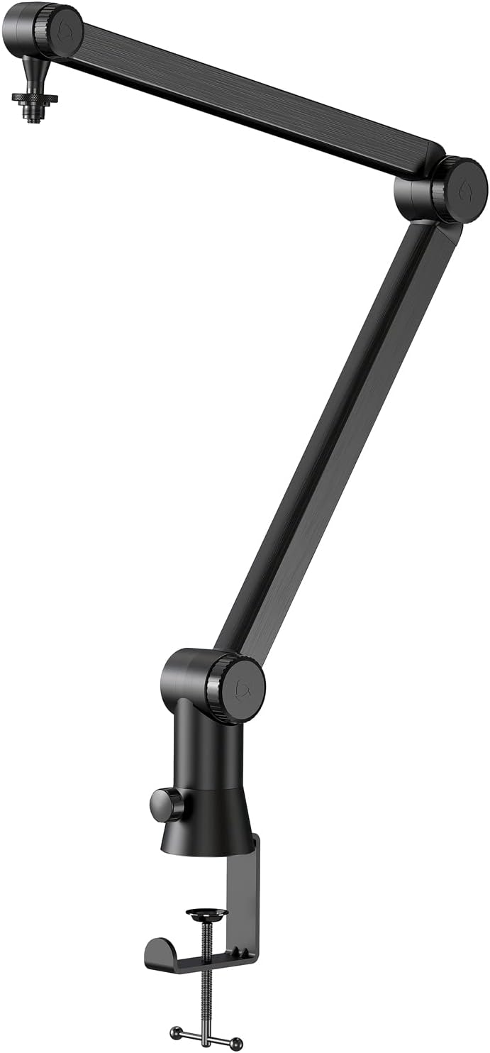 YOUSHARES Mikrofonarm Boom Arm - kompatibel mit SM7B, MV7, Rode, Blue Yeti, HyperX QuadCast, Fifine