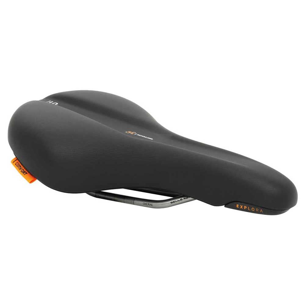 Selle Royal Unisex – Erwachsene Royal Explora Sattel Selle Einheitsgrösse Schwarz, Einheitsgrösse Sc