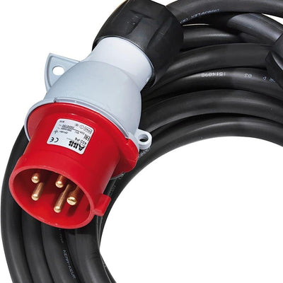 Brennenstuhl Kabel Verlängerungskabel CEE IP44 10 m 32 A/415 V schwarz