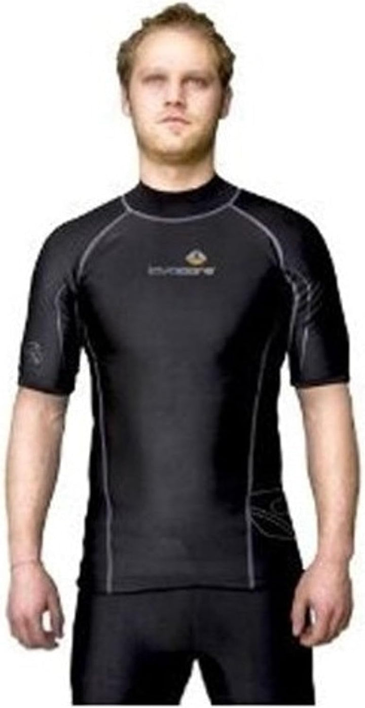 LAVACORE T-Shirt S/S Herren, Schwarz, Grösse L