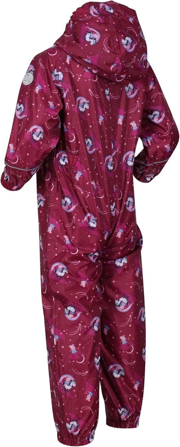 Regatta Unisex Baby Peppa Pobble Snowsuit 12 Monate Raspberry Radiance, 12 Monate Raspberry Radiance