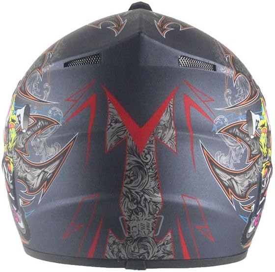 Kinder Crosshelm Mejia – Motorradhelm für Kinder, ABS-Schale, robuster Kinderhelm für Downhill, Quad