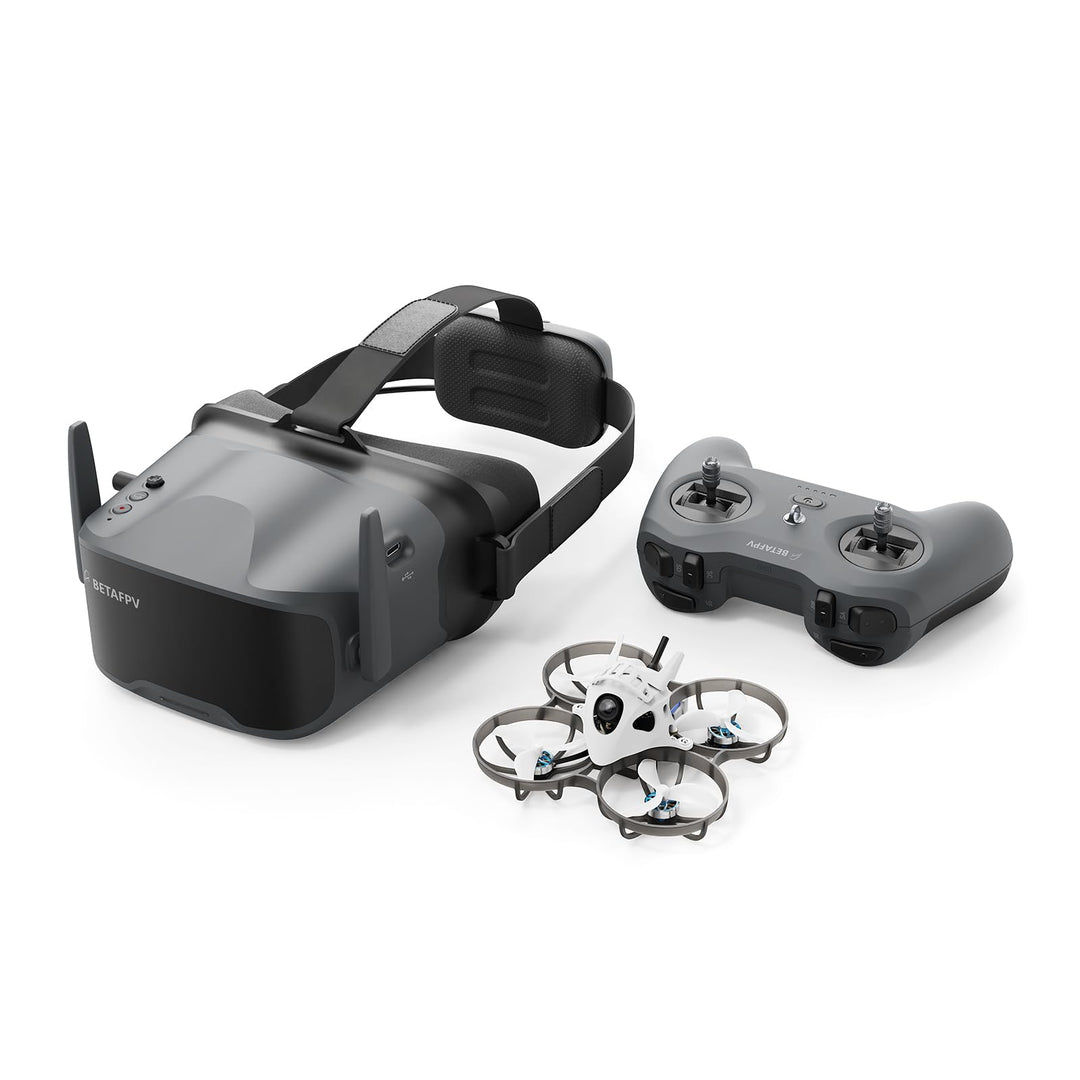 BETAFPV Meteor75 Pro P1 HD FPV Kit, LiteRadio 4 SE, VR04 HD Goggles, 1S RTF | P1 Air Unit VTX 1080P