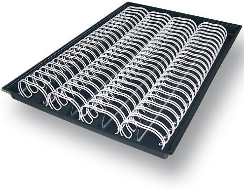 Renz One Pitch Drahtkamm-Bindeelemente in 2:1 Teilung, 23 Schlaufen, Durchmesser 16.0 mm, 5/8 Zoll,