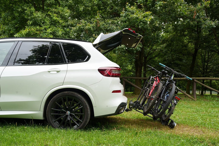 Farad Fahrradträger für Anhängerkupplung Susa für E-Bikes und Fat-Bikes (3 Fahrräder), Schwarz, 3 Fa