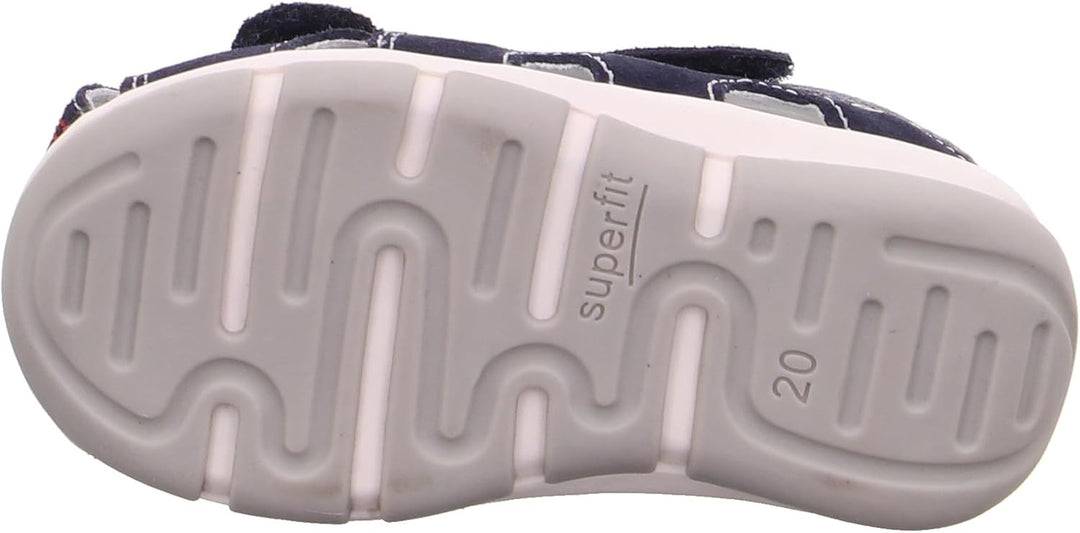 Superfit Baby-Jungen Freddy Sandalen, Ocean Kombi 8100, 18 EU