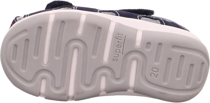 Superfit Baby-Jungen Freddy Sandalen, Ocean Kombi 8100, 18 EU
