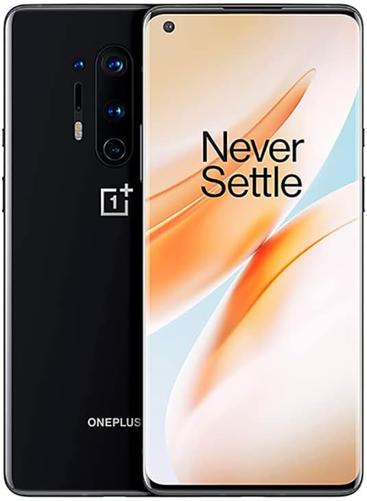 OnePlus 8 Pro (5G) Smartphone ohne Vertrag, 8 GB RAM + 128 GB Speicher, 6.78” (3D) Fluid AMOLED 120H
