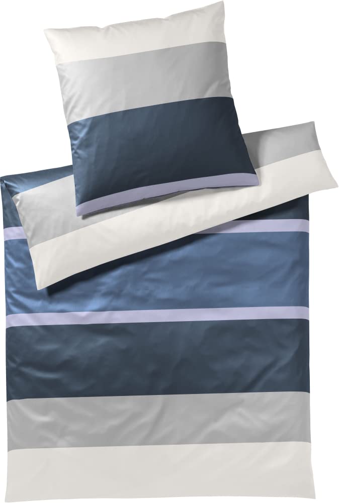 Joop! Mako-Satin-Kissenbezug einzeln 4095 Mood Farbe Aqua Grösse 40x80