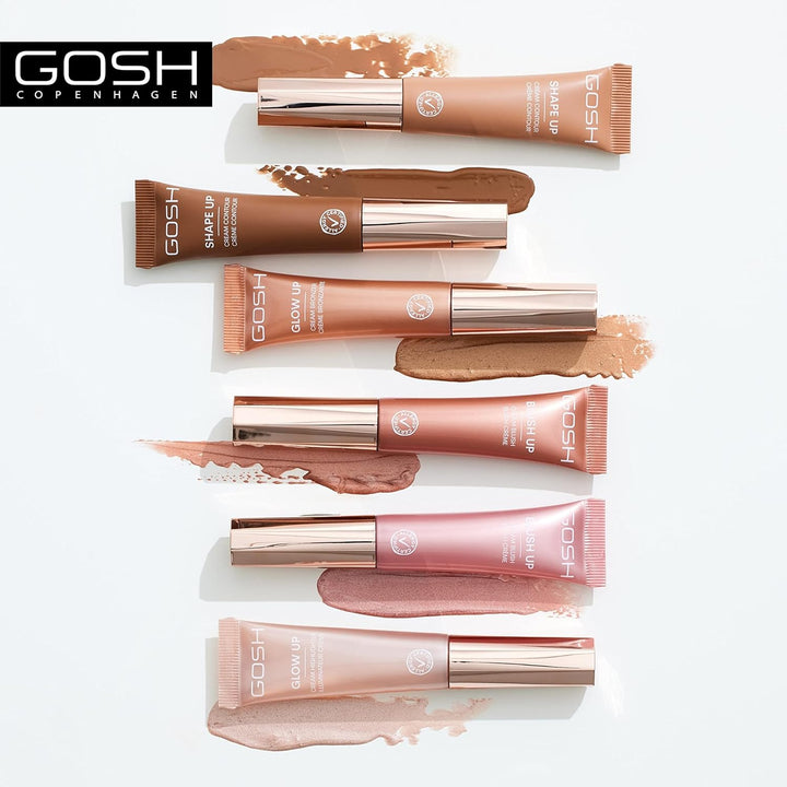 GOSH Cream Contour SHAPE UP I Contouring Stick für definierte Gesichtszüge & sanfte Übergänge I mit