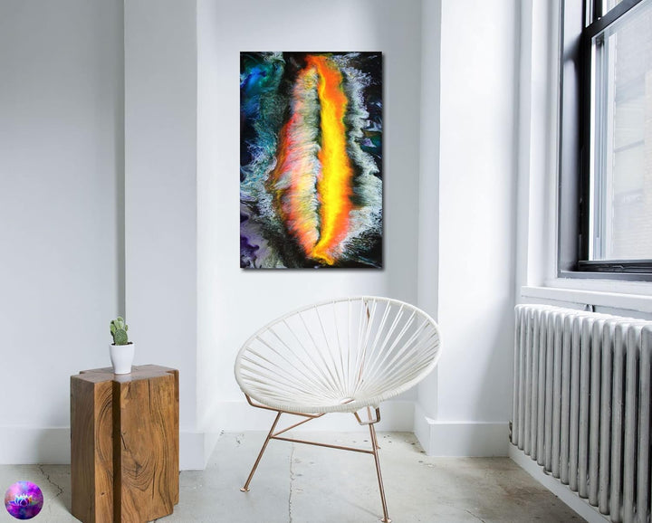 Gemälde Abstrakte Malerei Original - moderne hochglanz Wandbilder XXL - Resin Art Kunst Bild Harz Un