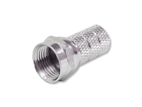 Wentronic F-Stecker 5mm, VE 100 Stück