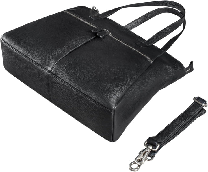 STILORD 'Madeleine' Grosse Umhängetasche Damen Leder Vintage Schultertasche Elegante Businesstasche