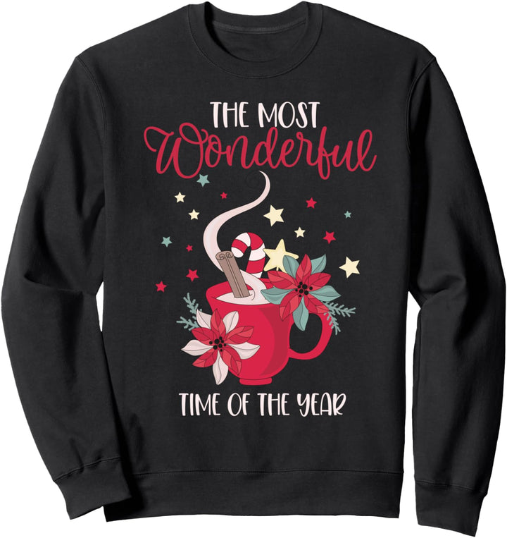 T-Shirt mit Aufschrift "It's The Most Wonderful Time The Year" Sweatshirt