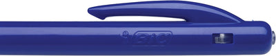 BIC 844345 Druckkugelschreiber M10 (0,32 mm) Schachtel à 50 Stück, blau, blau