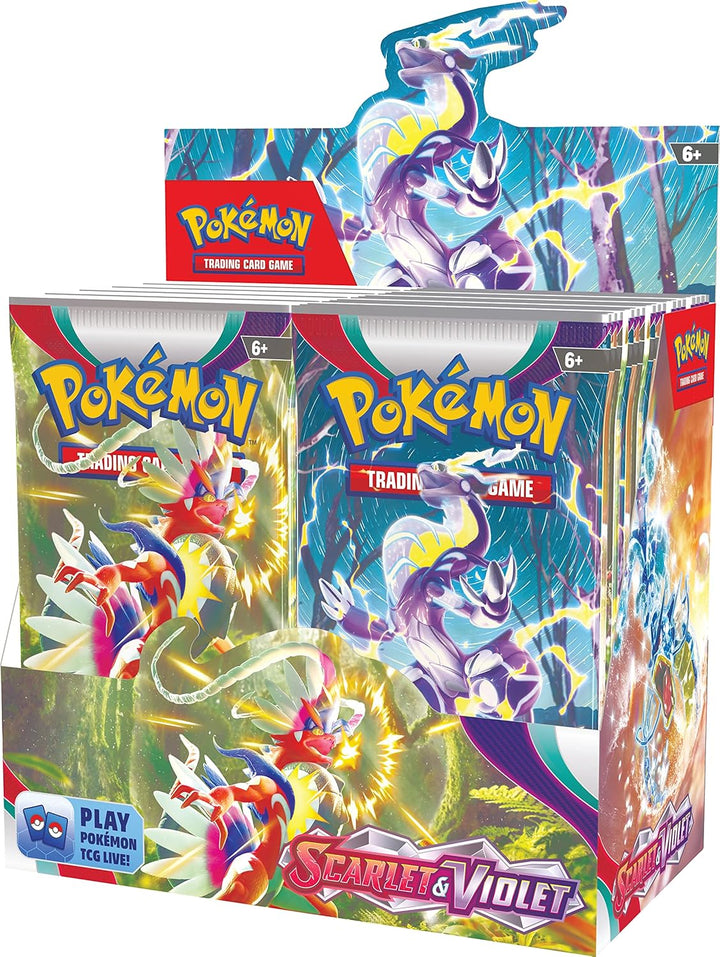 Pokémon TCG: Scarlet & Violet Booster Display Box (36 Packs) - EN Einzelbett, Einzelbett