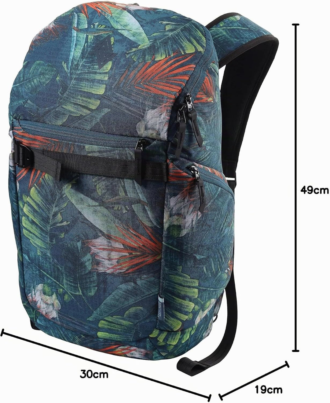 Nitro Unisex Nikuro Rucksack (1er Pack) 26 L Tropical, 26 L Tropical