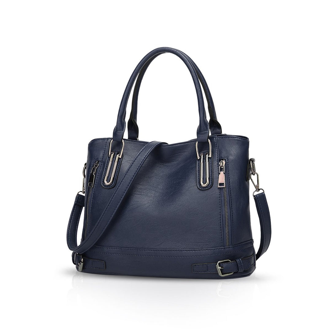 NICOLE & DORIS Frauen Handtaschen Top Griff taschen PU Leder Umhängetasche Grosse Kapazität Crossbod