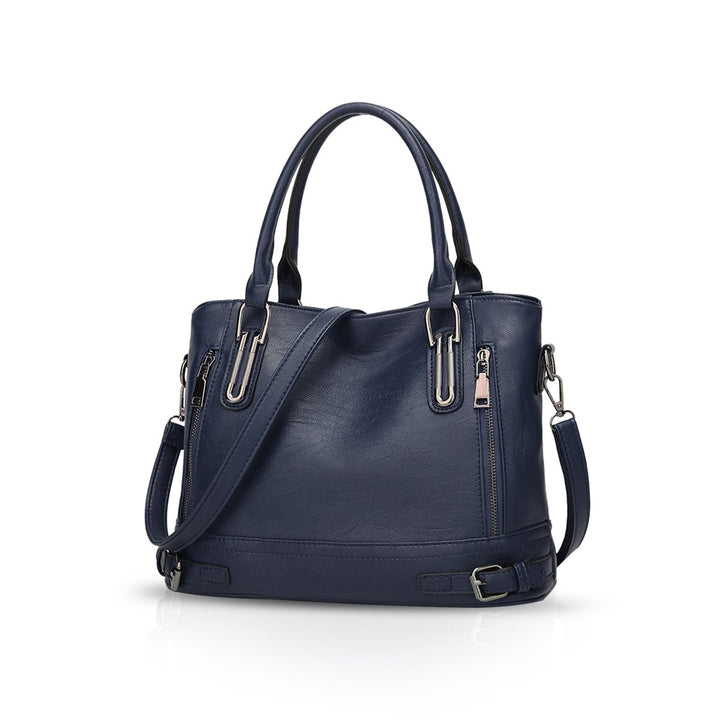 NICOLE & DORIS Frauen Handtaschen Top Griff taschen PU Leder Umhängetasche Grosse Kapazität Crossbod