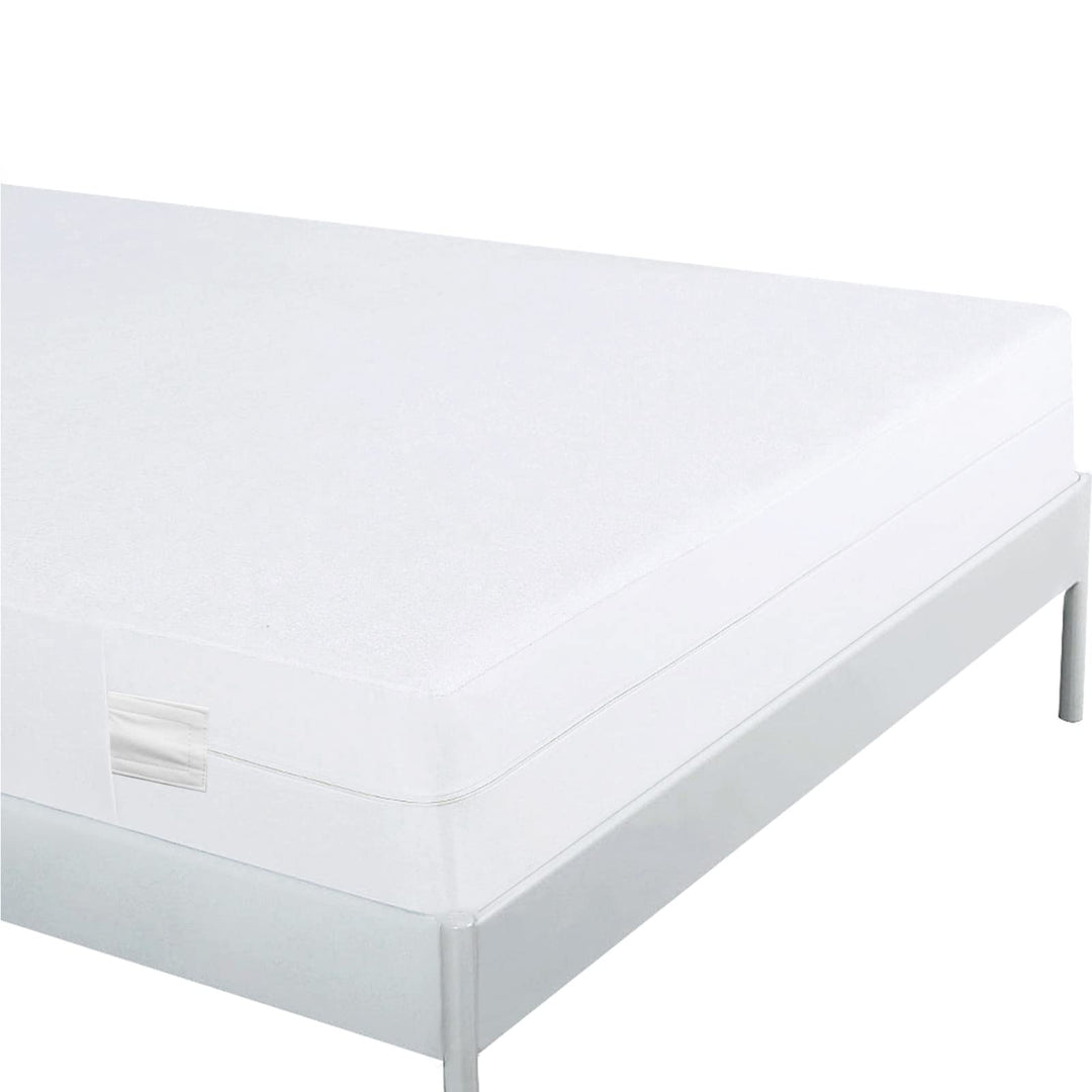 Bedecor Wasserdichter Matratzenbezug 180 x 200 x 25 cm, mit Reissverschluss Matratzenschoner 180 x 2