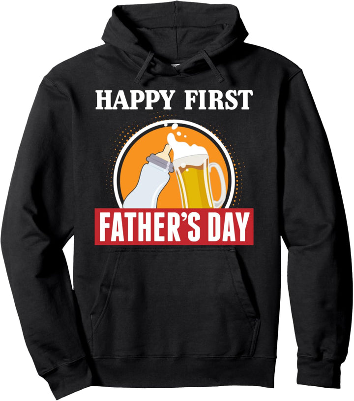 Frohen Vatertag urkomisches Grafikdesign Pullover Hoodie