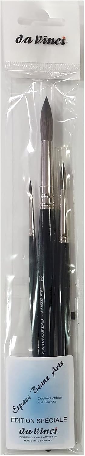 da Vinci casaneo Serie 5598 Französischer Aquarellpinsel No. 2 6 .12 .Made in Germany