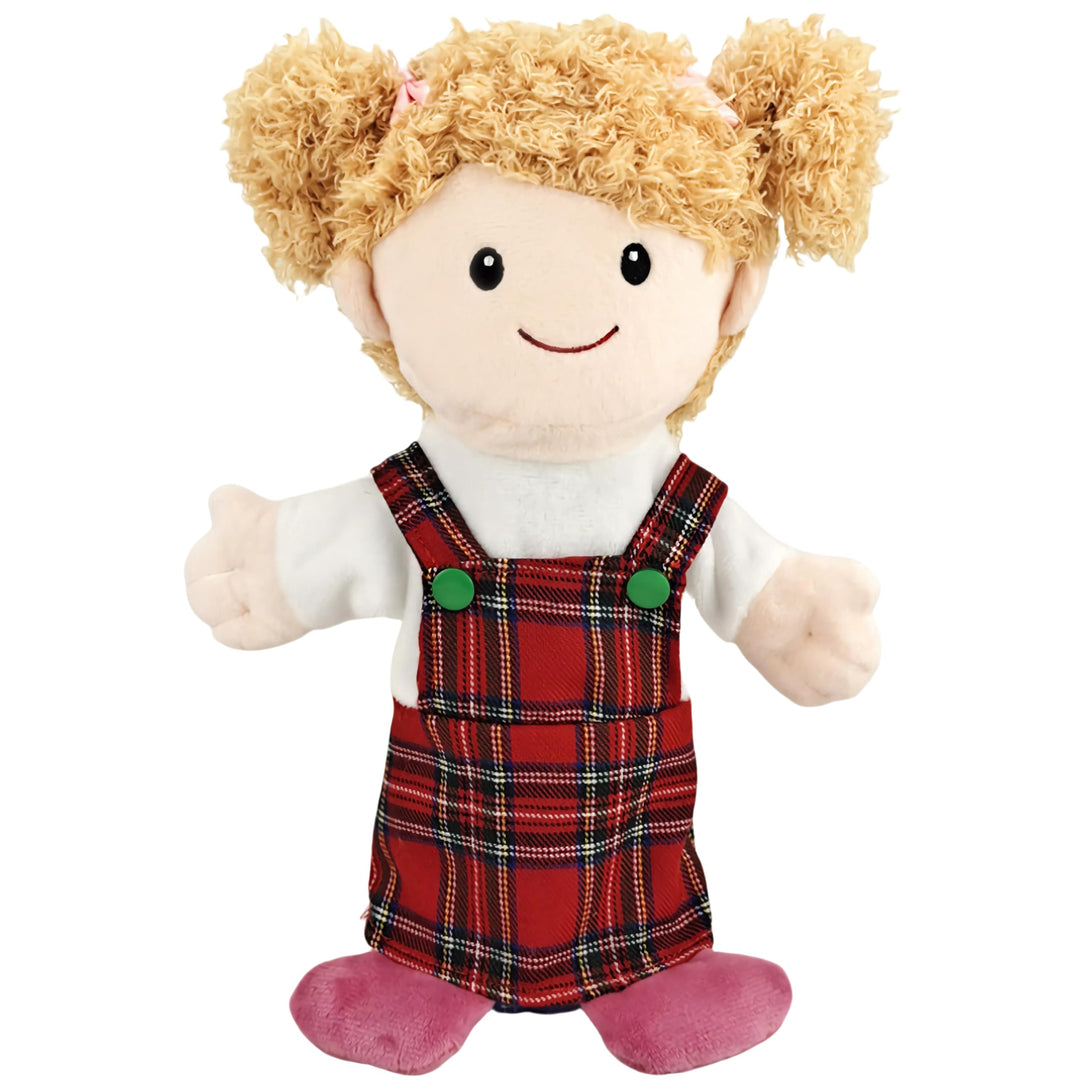 Familien-Handpuppen für Kinder, inklusive Opa, Oma, Vater, Mutter, Tochter, Sohn, perfekt zum Geschi