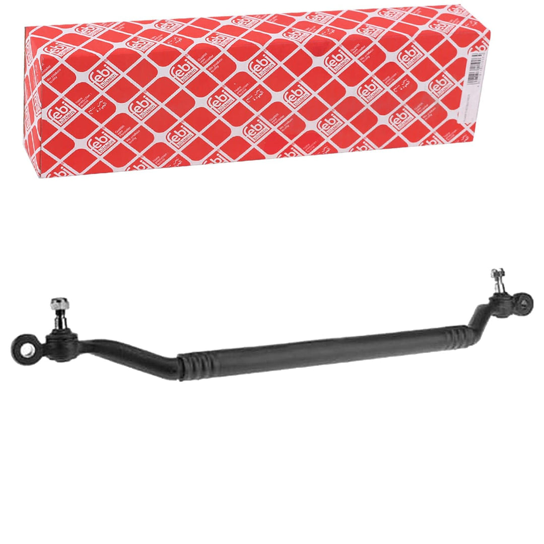 febi bilstein 12851 Lenkstange mit Sicherungsmuttern , 1 Stück