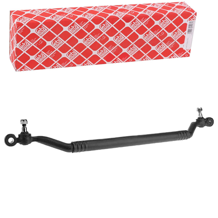febi bilstein 12851 Lenkstange mit Sicherungsmuttern , 1 Stück