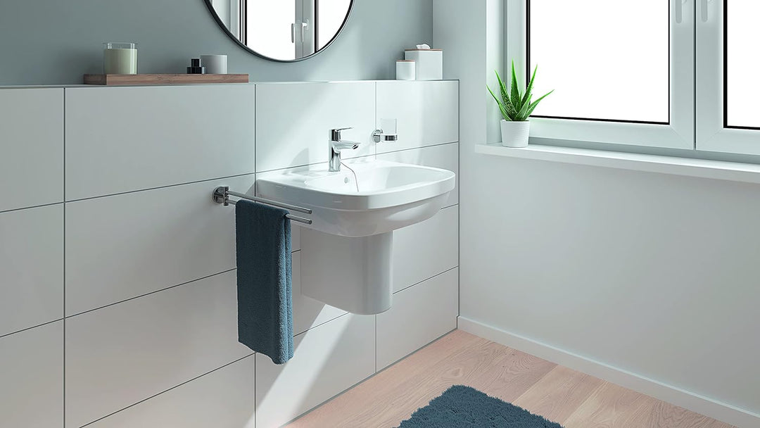 GROHE Start - Einhand-Waschtischarmatur (wassersparend, S-Size, Einlochmontage), chrom, 32277002