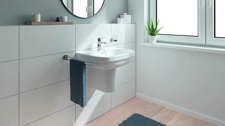 GROHE Start - Einhand-Waschtischarmatur (wassersparend, S-Size, Einlochmontage), chrom, 32277002