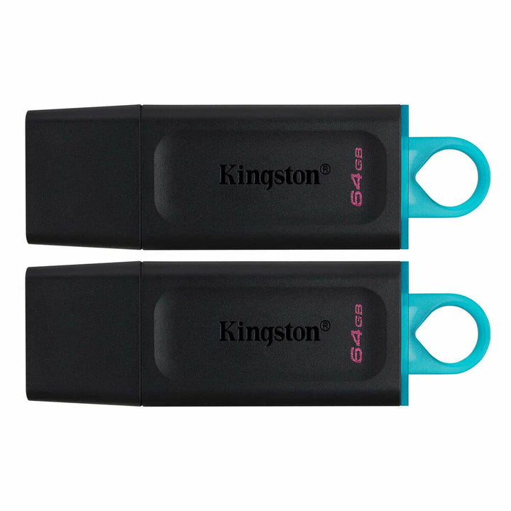 Kingston DataTraveler Exodia DTX/64GB-2P USB-Stick 3.2 Gen 1 - mit Schutzkappe und Schlüsselring in