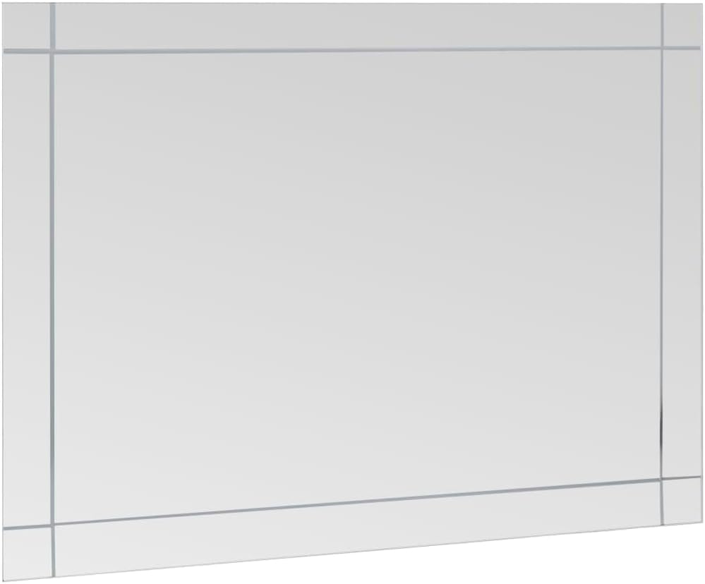 vidaXL Wandspiegel Spiegel Badspiegel Kosmetikspiegel Dekospiegel Schminkspiegel Badezimmerspiegel F