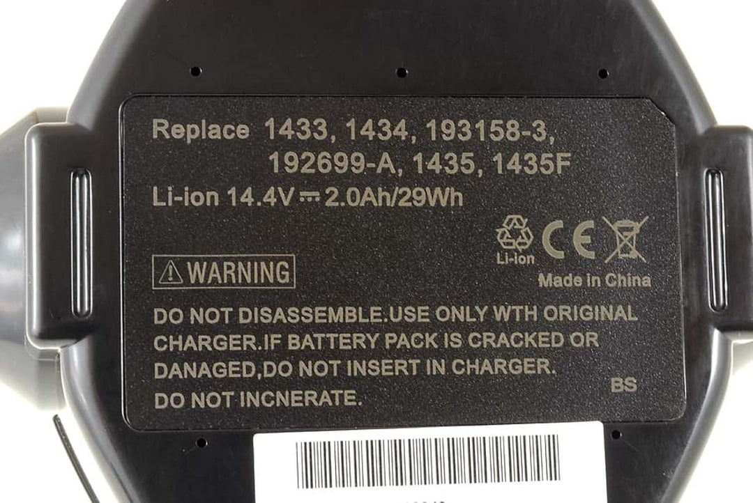 Akku für Makita Radio BMR100W Li-Ion inkl. Ladegerät 2000mAh, 14,4V, Li-Ion