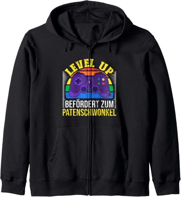 Patenschwonkel, Schwonkel stolz cooler schwuler Onkel, gay Kapuzenjacke